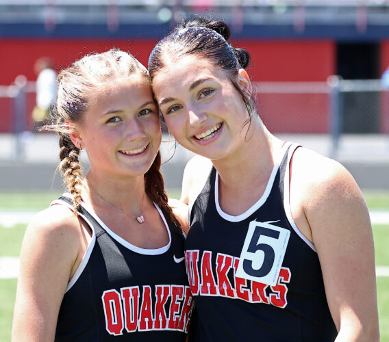 Area track and field leaders